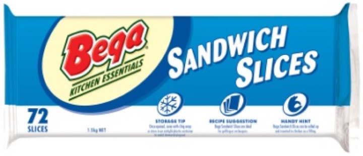 Cheese – Bega Sandwich Sliced Cheese 1.5kg