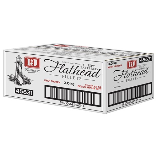 Fish – I&J Crispy flathead 3kg