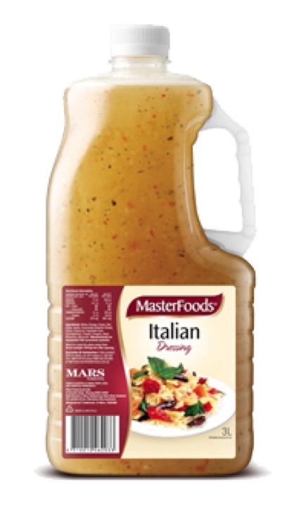 Dressings – Masterfoods Italian Dressing 3lt