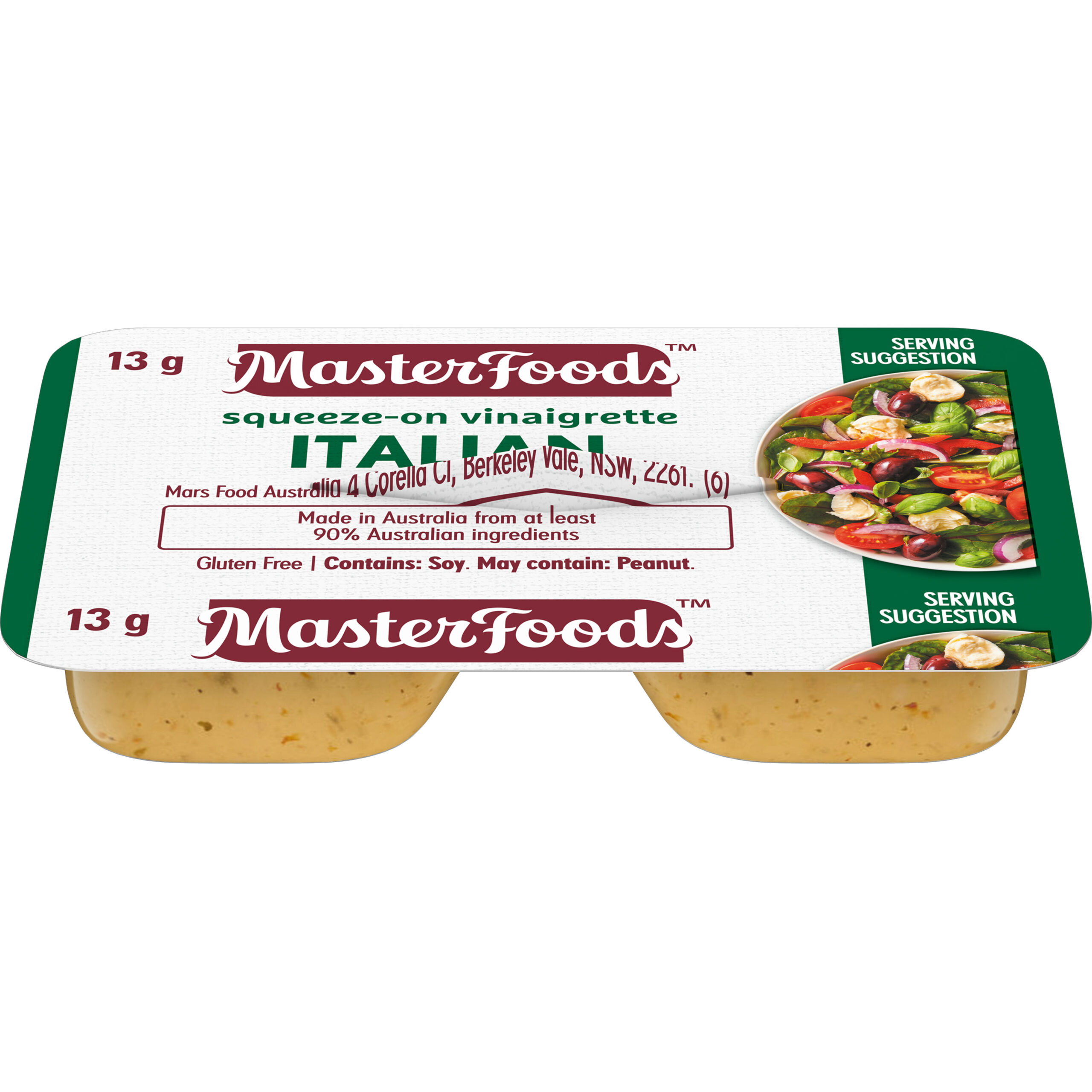 Oils – Masterfoods Italian Vinaigrette Portions 13g x 100