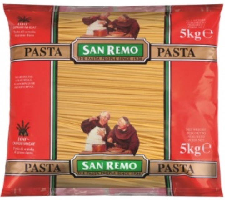 Pasta – San Remo Linguinni 5kg x 2