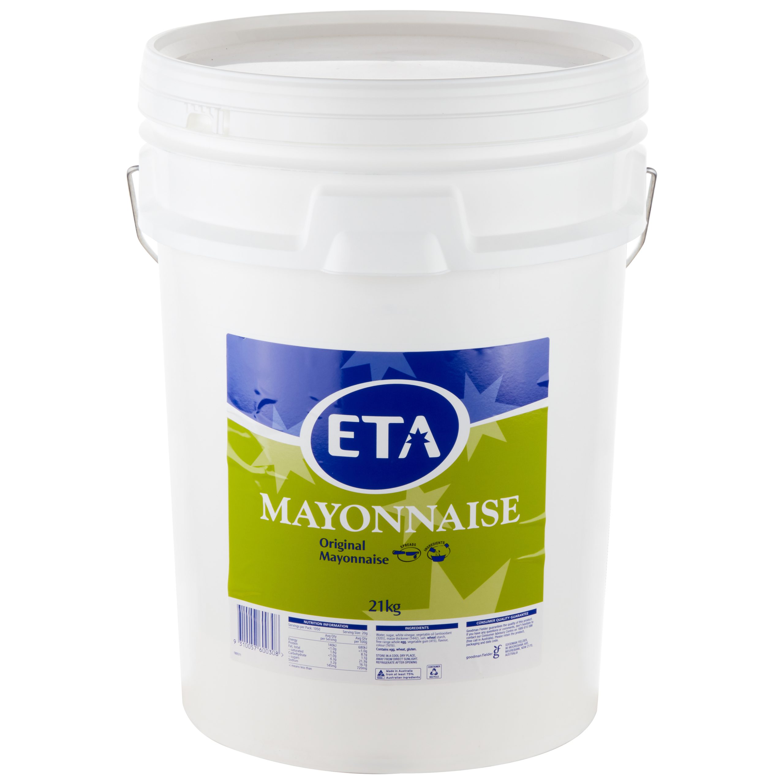 Sauce – Eta Mayonnaise 21kg