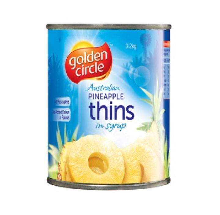 Canned – Golden Circle Pineapple Thins 3kg x 3