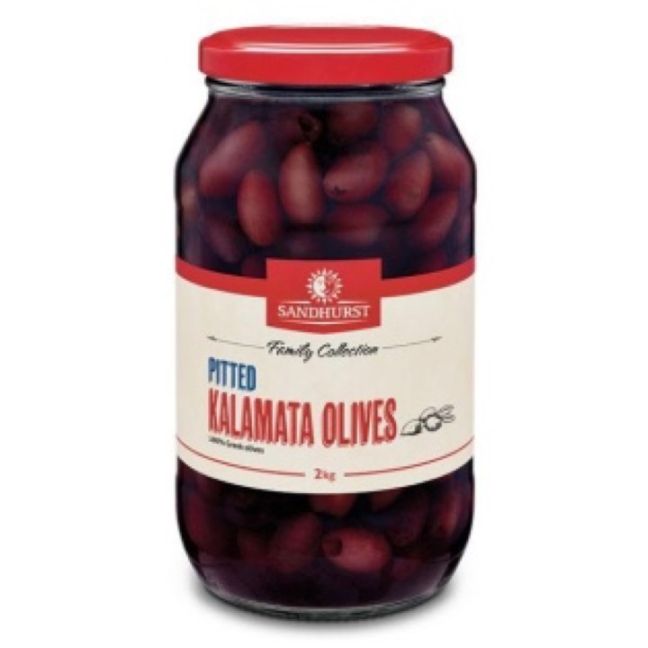Olives – Sandhurst Pitted Kalamata Olives 2kg