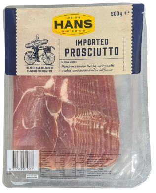 Primo Sliced Prosciutto 500g