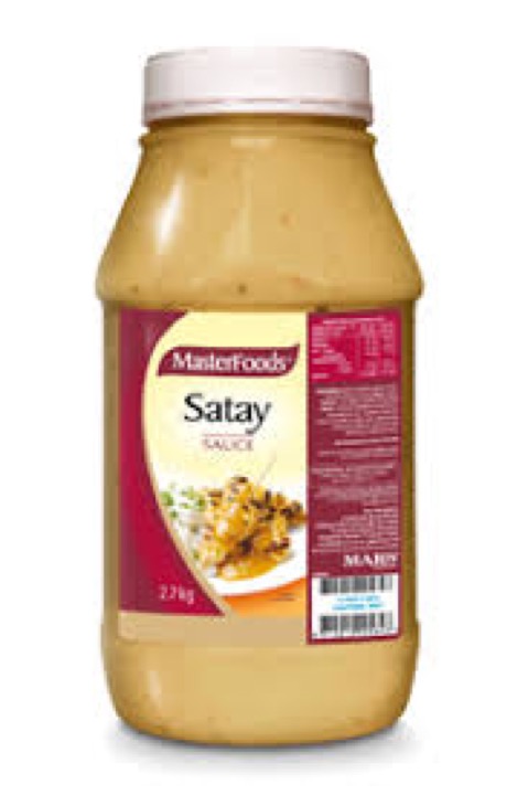 Sauce – Masterfoods Satay Sauce 2.7kg