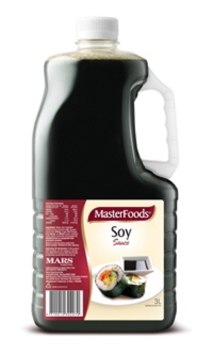 Sauce – Masterfoods Soy Sauce 3lt