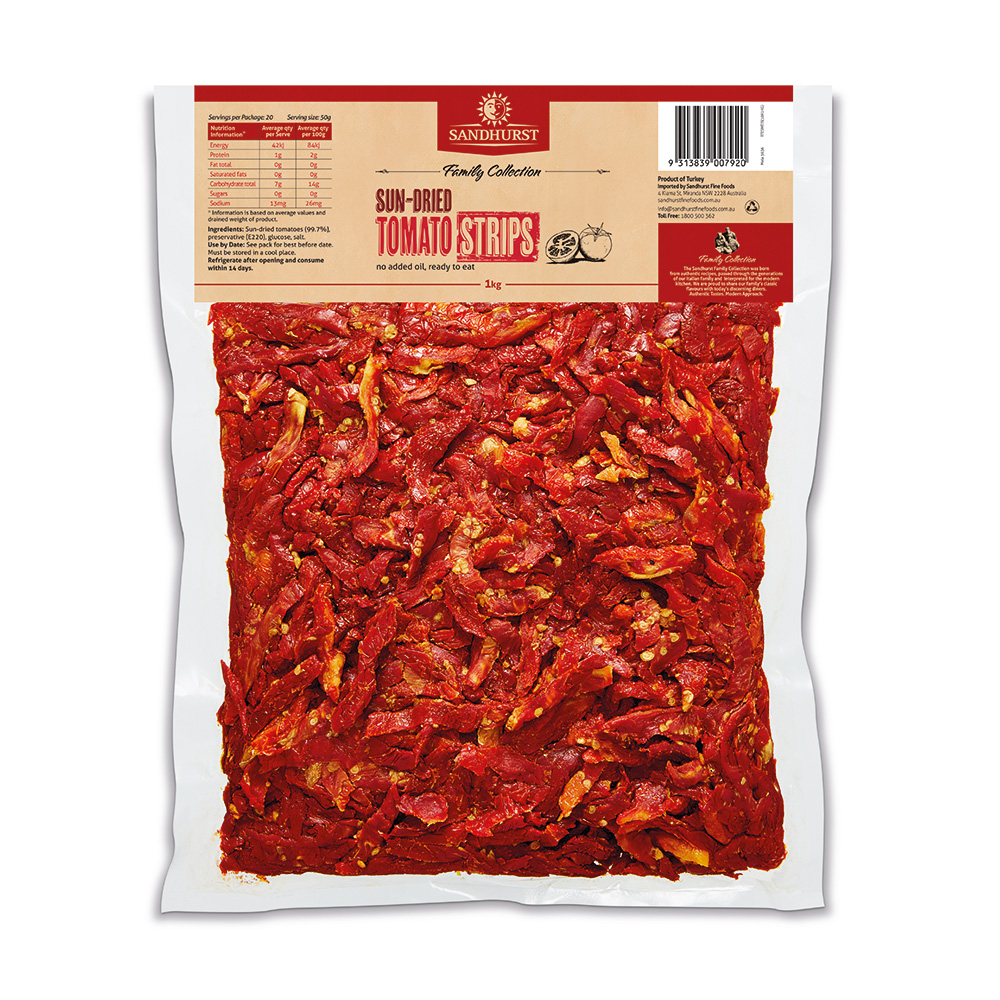 Tomatoes – Sandhurst Sun Dried Tomatoes Ready To Eat 1kg