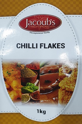 Herbs – Jacobs Chilli Flakes 500g