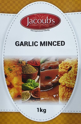 Herbs – Jacobs Mince Garlic 1kg