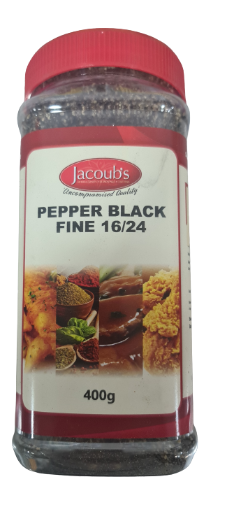 Herbs – Jacobs Pepper Black 16/24 500g