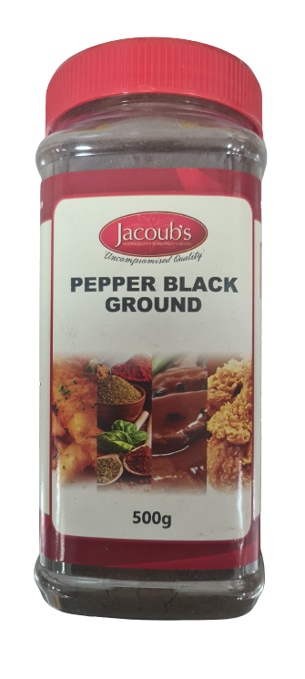 Herbs – Jacobs Pepper Black Ground 500g