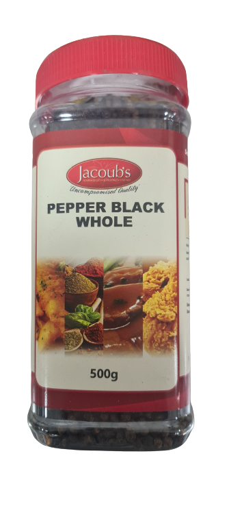 Herbs – Jacobs Pepper Black Whole 400g