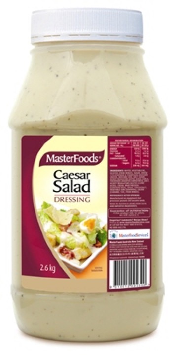 Sauce – Masterfoods Caesar Salad Dressing 2.6kg