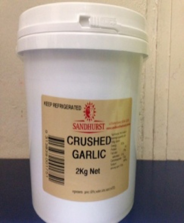 Herbs – Jacobs Crushed Garlic 2kg