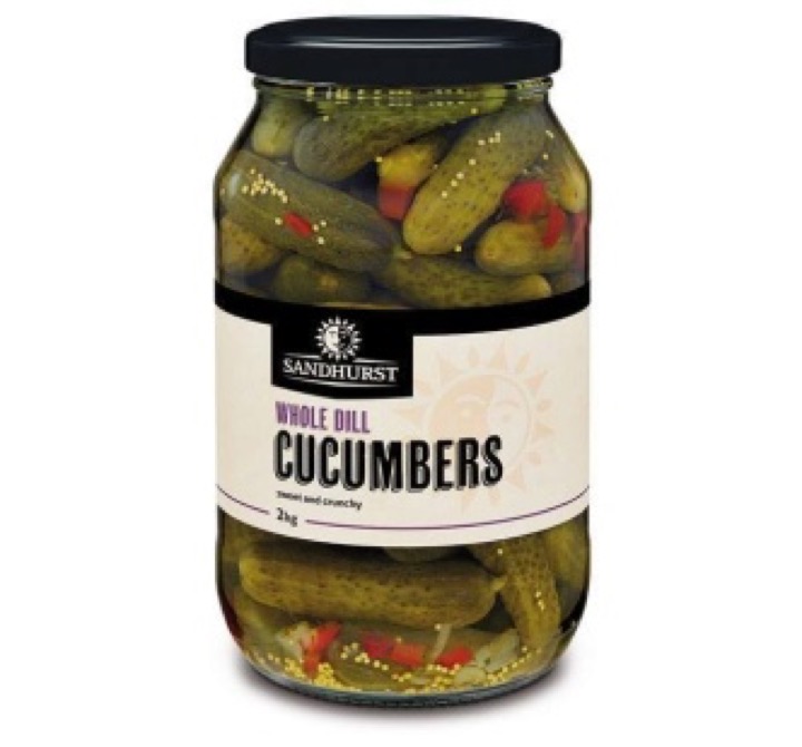Condiments – Sandhurst Dill Cucumbers 2kg