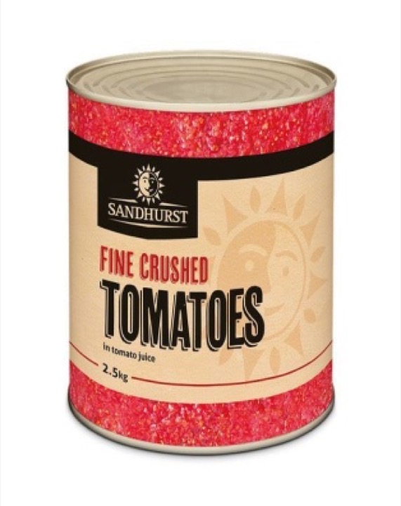 Tomato – Sandhurst Fine Crushed Tomato 2.5kg