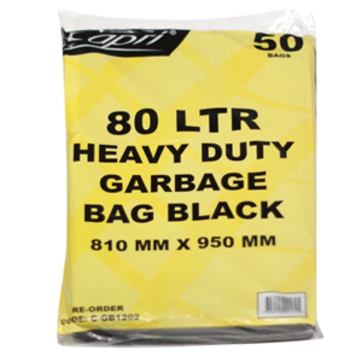 Packaging – Garbage Bags 80lt