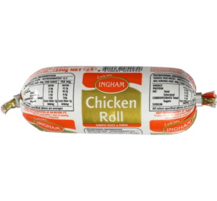 Chicken – Ingham Chicken Roll 2kg