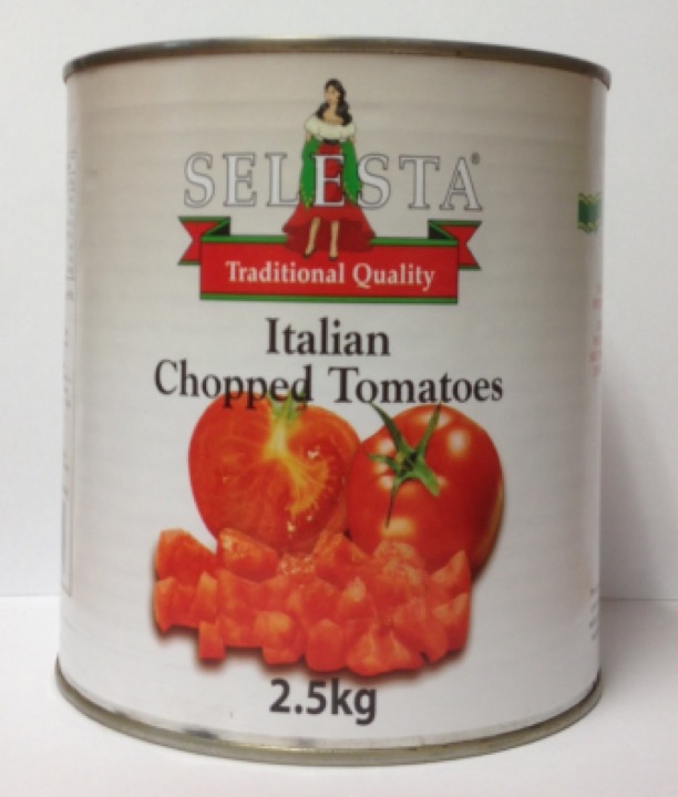 Tomatoes – Selesta Italian Diced Tomatoes  2.5kg