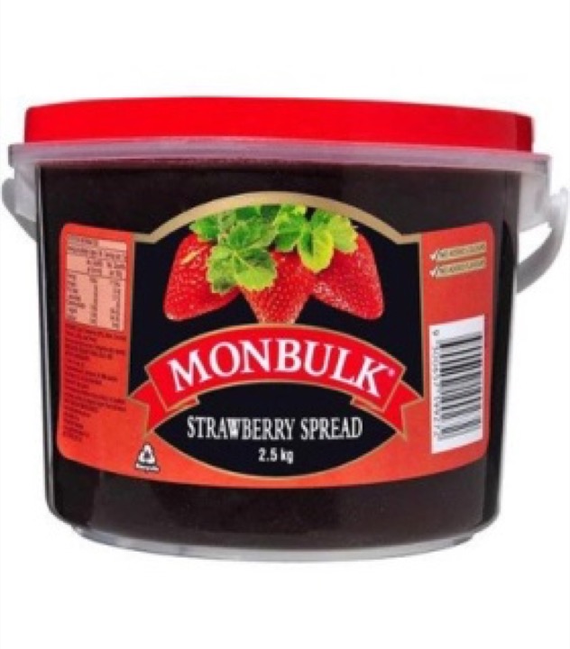 Spreads – Kraft Strawberry Jam 2.6kg