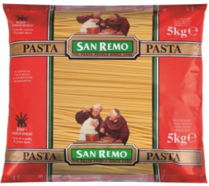 Pasta – San Remo Linguinni 5kg x  2
