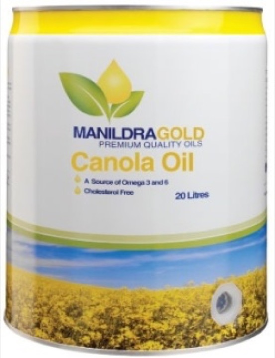 Oils – Manildra Canola Oil 20l