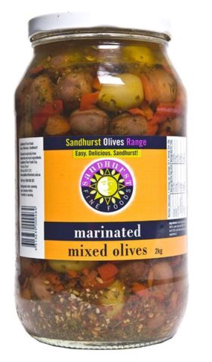 Olives – Sandhurst Marintated mixed olives 2kg