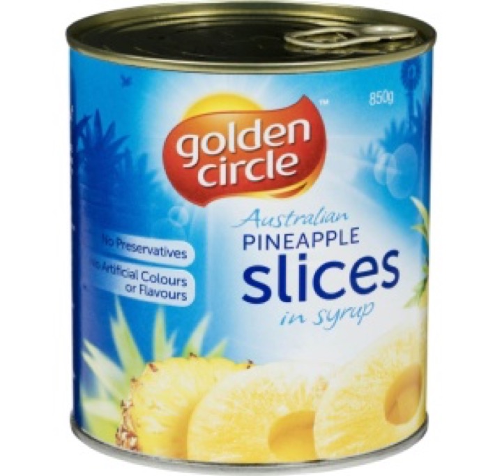 Canned – Golden Circle Pineapple Slices 850g x 12
