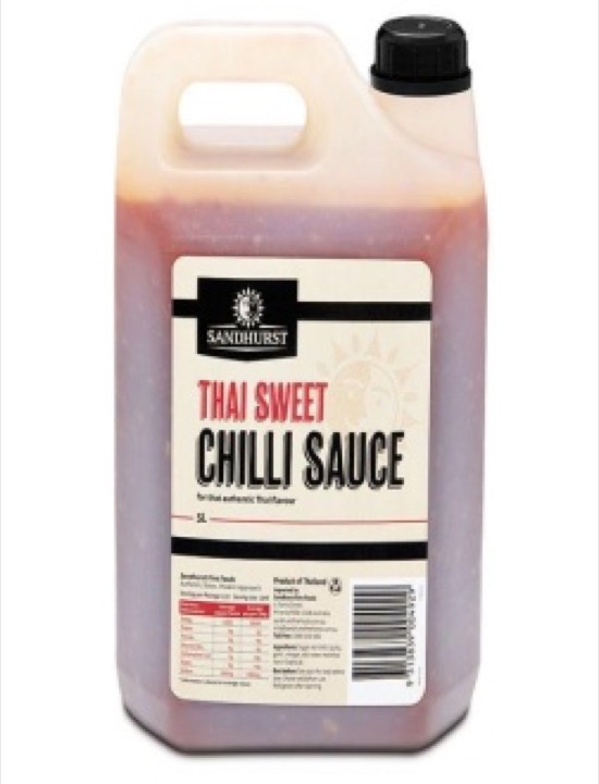 Sauce – Sandhurst Thai Sweet Chilli Sauce 5lt