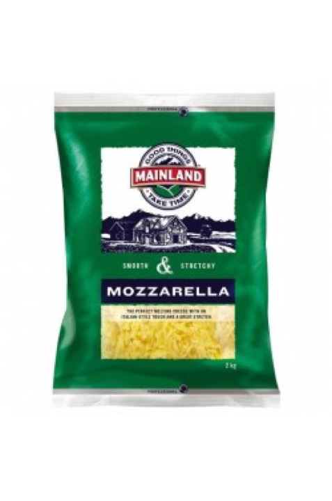 Cheese – Shredded Mozarella Mainland 2kg