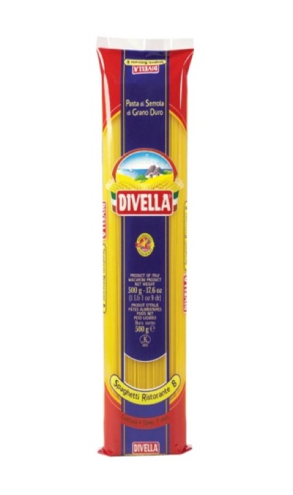 Pasta – Divella Spaghetti No 8 24 x 500g