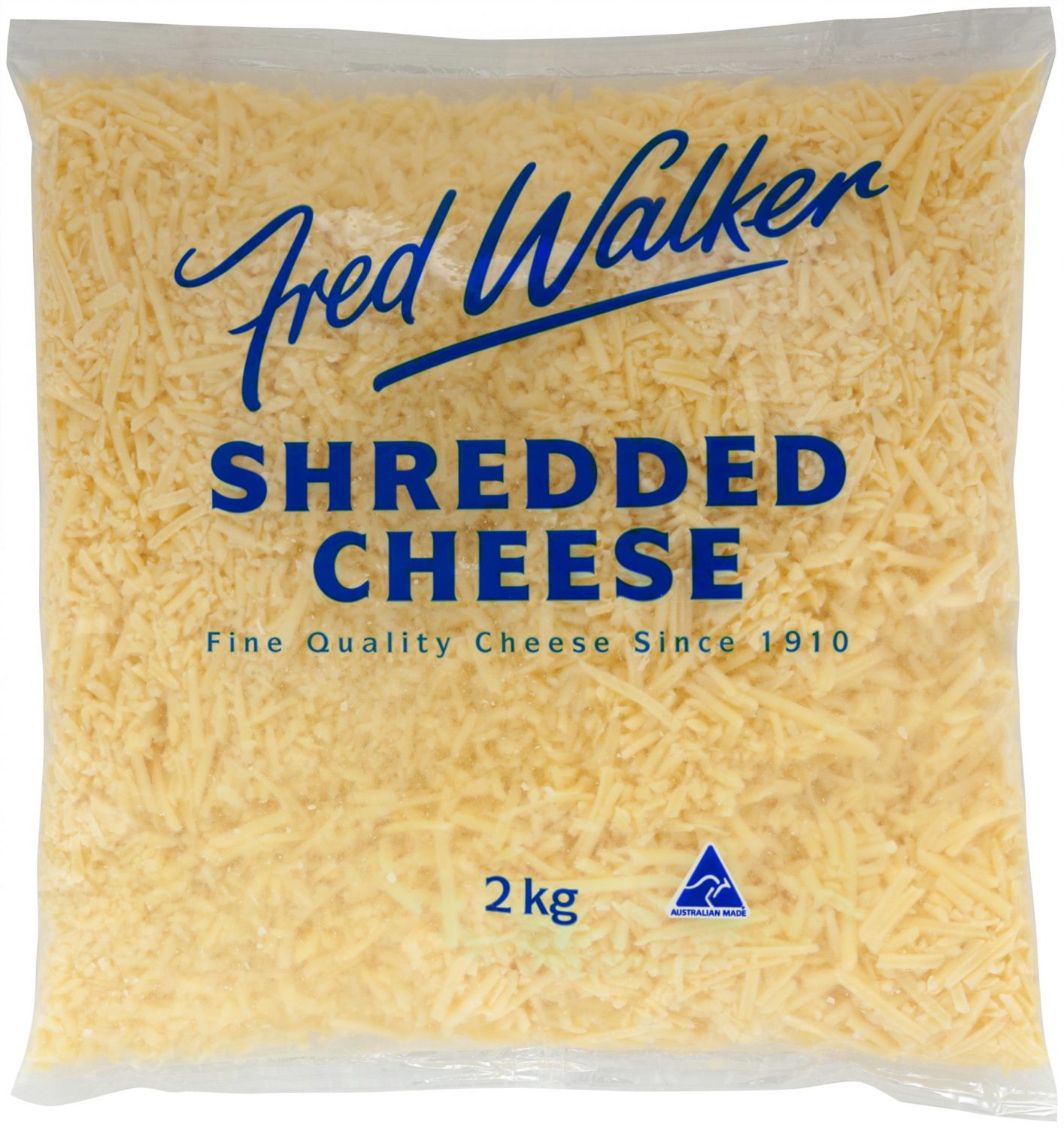 Cheese – Fred Walker Shredded Tasty 2kg
