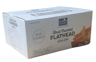 Fish – Pacific West Hand Crumbed Flathead Fillets 3kg 1871