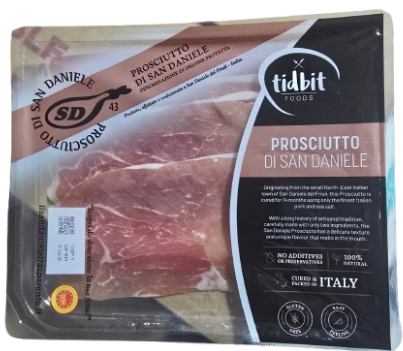 Tidbits – Sliced Prosciutto 100g